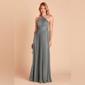 NWT Birdy Grey Kiko Dress in Mesh Sea Glass